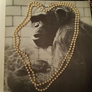 Faux pearls